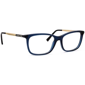 Michael Kors Eyeglasses MK 4030 (Vivianna II) 3489 Blue/Gold Square 52[]16 135 - Picture 1 of 6