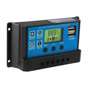 Regulador Solar 30A con LCD para Mejorar la Gestión de Sistemas Fotovoltaicos - Imagen 1 de 10