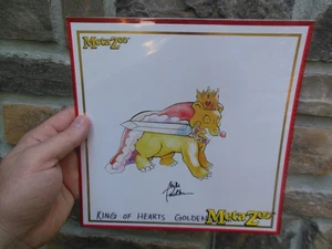Metazoo WPT Kickstarter Artist Art Print Golden Bear 17/35 by Michael Peckham - Picture 1 of 5