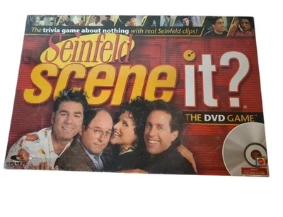 Jerry Seinfeld, Seinfeld Scene It? The DVD Game  -  New Factory Sealed *READ* - Image 1 of 4