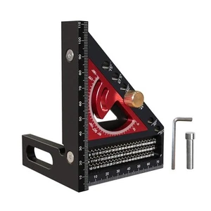 Metal Multi Angle Set Square with Scribing Holes for Accurate Measurements - Picture 1 of 24
