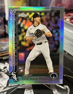 Drew Thorpe 2025 Topps Chrome Refractor Rookie #275 Chicago White Sox - Picture 1 of 6