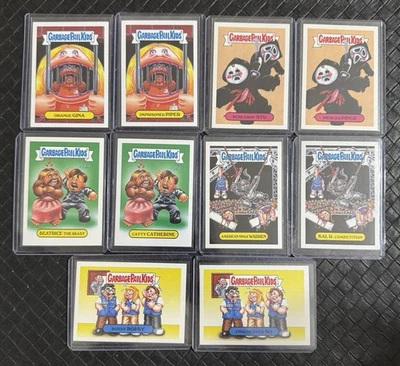 GARBAGE PAIL KIDS GPK 2016 Prime Slime Trashy TV SDCC Convention Set – 10 Cards - Image 1 of 3