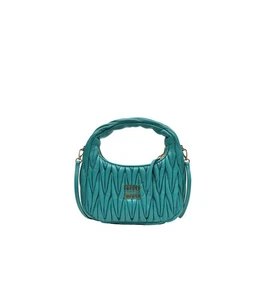 Miu Miu Sac Wonder Matelassé Vert 38687 148286465 - Picture 1 of 8