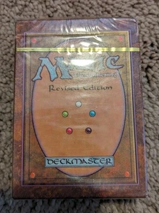 MTG VINTAGE Magic the Gathering Deckmaster Revised Edition Starter Deck *SEALED* - Picture 1 of 6