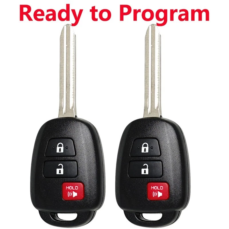 2 Para Scion tC iQ para Toyota Yaris 2014 2015 2016 Mando a distancia Llavero MOZB52TH G Chip Foto 1 de 1