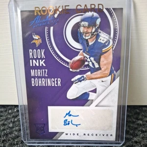 Moritz Bohringer AUTO ROOKIE2016 Absolute Rook Ink #9 Vikings - Bild 1 von 3