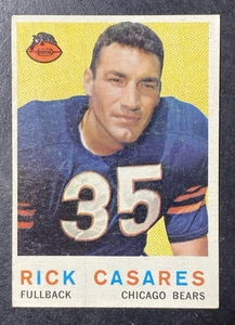 1959 Topps Football #120 Rick Casares Crease f3 - Bild 1 von 2