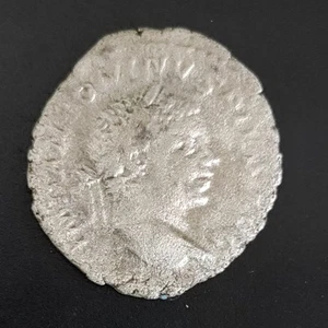 Ancient Roman Elagabalus Denarius Coin! Abundantia Reverse VF, RIC IV 56b - Picture 1 of 7