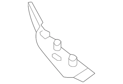 Nissan Frontier 2005-2012 genuino - alerón 96012-EA800 Foto 1 de 2