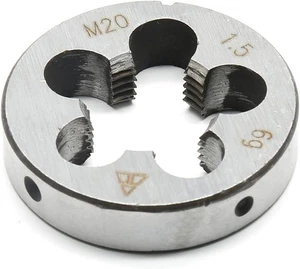 M20 x 1.5 Metric Right Hand Thread Die for Threading, 20mm & x - Imagen 1 de 6