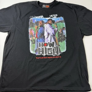 Reason Brand How High Shirt Herren schwarz T-Shirt 3XL XXXL Method Man Redman Movie - Bild 1 von 6