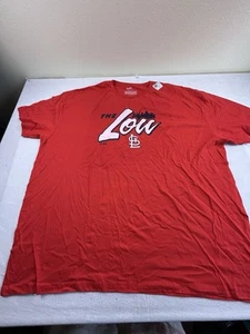 St Louis Cardinals Fanatics “The Lou” Logo T-shirt MLB Men’s 4XL Mens Brand Men - Picture 1 of 5