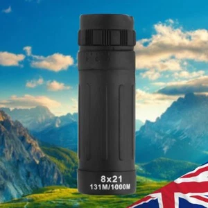 8x21 Telescope Rubber Housing Mini Outdoor Telescope for Bird Watching Tourism - Picture 1 of 5
