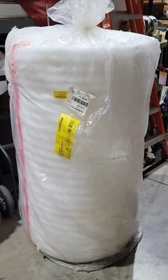 STARFOAM PAF1254P12 Packing Foam Roll, 12' Perforated, 48" W x 550' L NEW (1Ais) - Image 1 of 2