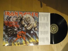 Iron Maiden - the number of the beast ( LP Emi 064-07608  Orig A1 - B1  )