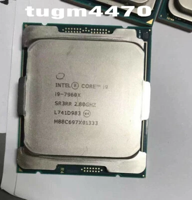 Intel Core X series i9-7960x QS version CPU processor 2.8ghz 16-Core lga-2066 - Image 1 of 2