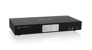 NEW iogear 2-Port 4K Dual View DisplayPort KVMP Switch w/USB GCS1942 - Picture 1 of 3