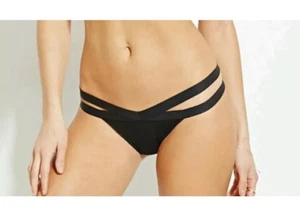 (2) forever 21 cotton blend bikini panties sz M - Picture 1 of 3