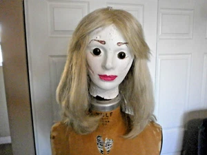 Shag blonde Kunstfaserperücke, Kostüm - Bild 1 von 6