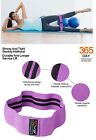 EVO Fabric Resistance Bands Butt Exercise Loop Circles Set Legs Glutes Women 