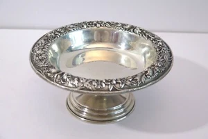 S Kirk & Son Inc. Sterling Silber Repousse Kompott - Bild 1 von 7