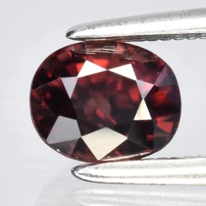 💎1.27ct VS Oval Natural Imperial Pinkish Champagner Zirkon - Unbeheizt Afrika Edelstein - Bild 1 von 4
