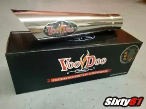 VooDoo Shorty Slash Polished For VooDoo Side Windr Race Exhausts Headers - Picture 1 of 1