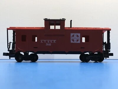 HO Scale “ATSF Santa Fe” 7240 Wide Vision Freight Train Caboose Car #1 - Image 1 of 4