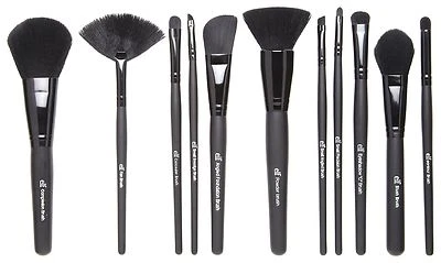 ELF STUDIO Gesichtsbürste Pulver Rouge Bronzer Foundation Stipple Fan Kabuki e.l.f.