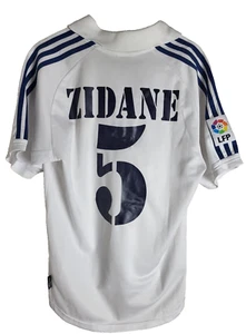 Real Madrid - La Liga - Zinedine Zidane - 2001 - Fußballtrikot Vintage - S - Bild 1 von 19