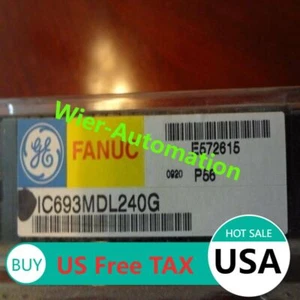 1 Stück Neu Fanuc IC693MDL240G SPS-Eingangsmodul Originalverpackt Schneller Versand USA Kostenlose Steuern - Bild 1 von 4