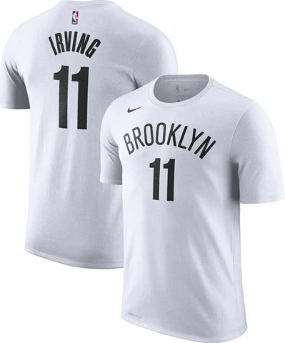 New Kyrie Irving Brooklyn Nets Nike Player Name & Number T-Shirt Men's XL NBA Cover