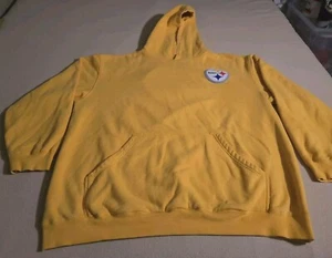 3XLT Pittsburgh Steelers NFL Football Hoodie Team Apparel Mens Yellow, 3XL XXXL - Picture 1 of 15