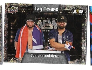 2022 Upper Deck AEW All Elite Wrestling Pyro #86 Santana & Ortiz Tag Teams - Picture 1 of 1