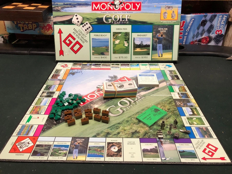 Monopoly Golf Edition 2000 - Piezas de repuesto/piezas - ¡Tú eliges!! Foto 1 de 1