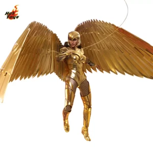 Hot Toys Wonder Woman 1984 (Golden Armor Version) 1/6 Deluxe Ver MMS578 New - Picture 1 of 7