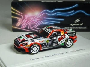 (KI-10-33) Spark S5988 Abarth 124 Rally Monte Carlo 2019 #56 in 1:43 in OVP - Bild 1 von 2