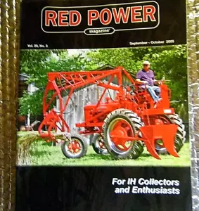 RED POWER MAGAZINE FOR IH COLLECTORS & ENTHUSIASTS September October 2005 - Picture 1 of 2