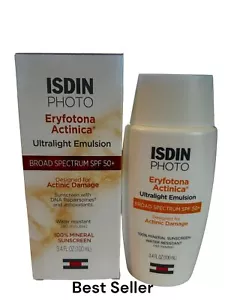 Foto ISDIN Eryfotona Actinica Emulsión Ultraligera Amplio Espectro SPF50 Exp 2/27 - Imagen 1 de 3