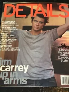 DETAILS magazine 2000, Jim Carrey, O.J. Simpson, OutKast, Fatboy Slim - Picture 1 of 1