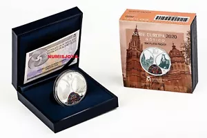 ESPAÑA 10 EUROS 8 REALES PLATA 2020 SERIE EUROPA RENACIMIENTO GÓTICO. RARA. - Imagen 1 de 2