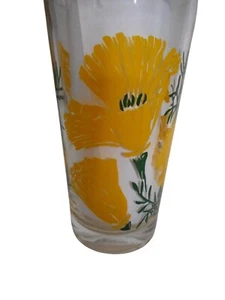 MCM Erdnussbutter Trinken Saft Glas Becher California Poppy Estate 5" - Bild 1 von 5