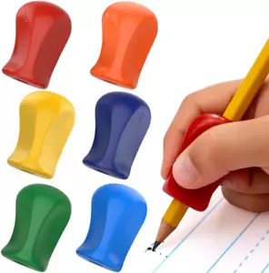 The Pencil Grip Original Pencil Grippers 6 Pcs, Pencil Grips for Kids Handwritin - Picture 1 of 12