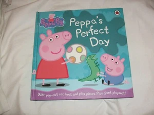 Ladybird Peppa Pig Peppa's Perfect Day With Pop-out Car Boat & Play Pieces  - Imagen 1 de 6