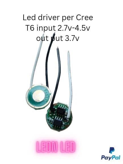 DC3.7V 5 Modi LED-Taschenlampe Treiber für CREE XML-T6 U2/XML2 10W HA GEFÜHRT  - Bild 1 von 1
