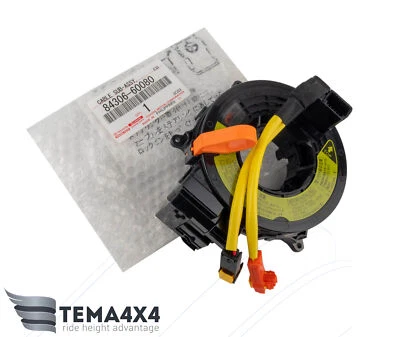 Cable espiral genuino OEM para Toyota 4Runner Land Cruiser FJ GX470 84306-60080 Foto 1 de 4