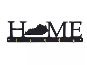 Kentucky Home State Form Schlüsselhalter Aufhänger Gestell Haken Einweihung Wand Geschenk - Bild 1 von 4