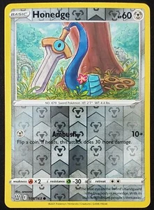 Honedge Pokémon TCG Battle Styles 105/163 Common NM Reverse Foil - Picture 1 of 2