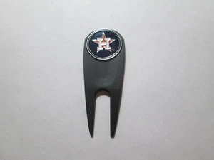 Golf/Houston Astros doppelseitiger Ballmarker mit Divot Tool - Neu!! - Bild 1 von 2